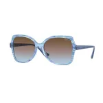 VOGUE VO5488S306048 Moteri&scaron;ki katės akies formos akiniai nuo saulės Havana Brown Gradient 56mm