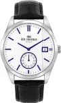 Ben Sherman WB039UB vyri&scaron;kas laikrodis 43 mm, baltu ciferblatu, juodu odiniu dirželiu