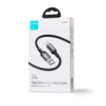 Joyroom USB-A į Lightning laidas, 2.4A, 1,2m, juodas (S-UL012A10)