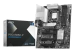 Motininė plok&scaron;tė MSI PRO B860-P &mdash; Intel B860, LGA 1851, ATX, DDR5, 4 DIMM, 3&times;M.2, 5Gb LAN, HDMI 2.1