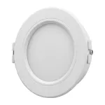 Miboxer FUT063 6W RGB+CCT apvalus i&scaron;manusis LED skydelis, IP54, Wi-Fi/2.4GHz, įleidžiamas
