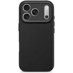 Decoded AntiMicrobial Silicone Back Cover, skirta iPhone 17 Pro su MagSafe (Phantom Black)