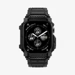 SPIGEN Rugged Armor Pro Apple Watch 10/11 (42 mm) Matte Black Case with Integrated Band