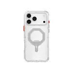 SKINARMA Saido Magnetic Charging Case, skirta Apple iPhone 17 Pro, permatomas