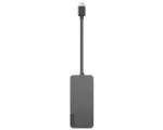 Lenovo GX90X21431 USB-C stotelė / prievadų i&scaron;plėtimas USB 3.2 Gen 2 (3.1 Gen 2) Type-C juoda