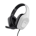 Trust GXT 415W Zirox laidinės ausinės žaidimams, baltos