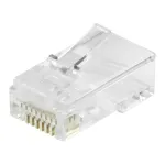 Equip Cat.6A RJ45 ekranuotas ki&scaron;tukas, montuojamas be įrankių (100 vnt.)