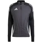 adidas Tiro 24 Competition Winterized treniruočių vir&scaron;us vyrams - pilka/juoda, S dydis