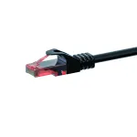DSIT CAT6 U/UTP tinklo kabelis, 50 m, juodas, 100% varis (DC-60-500)