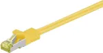DSIT Cat.7 S/FTP PiMF tinklo jungiamasis kabelis, RJ45, geltonas, 20 m