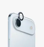 UNIQ Optix aliumininis fotoaparato objektyvo apsauginis stikliukas iPhone Air su aplikatoriumi, mėlynas (Uni001869)