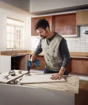 Bosch GSR 185-LI Professional gręžtuvas su pistoline rankena, be&scaron;epetėlis, 1900 RPM, 1,3 kg, mėlynas