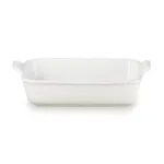 Le Creuset Rectangular Heritage keramikos kepimo indas 26x19cm / 2,4L baltas