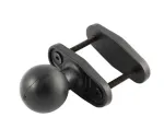 RAM Mounts RAM 2.5 maks. pločio spaustuko bazė su D dydžio 2,25 colio skersmens rutuliu (RAM-D-247U-25)