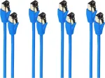 shiverpeaks BS08-41071-4 Cat8.1 tinklo kabelis, mėlynas, 10 m, F/FTP, RJ45, 40 Gbps, 2000 MHz