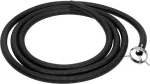 EUROLITE UAN-1 universalus rūko ma&scaron;inos adapteris su žarna, 40 mm i&scaron;ėjimas, 1 m lanksti žarna, juodas 51702066