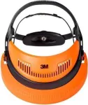 3M G500-GU poliamidinis apsauginis &scaron;almas su tinkleliu ir ausų apsaugais, juodas/geltonas 7000104156