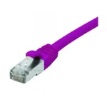 EXERTIS CONNECT Cat 6 F/UTP komutacinis kabelis, PoE, be halogenų, violetinis, 25 m 854418
