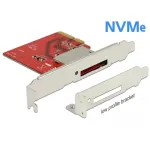 DeLOCK PCI Express > 1x i&scaron;orinis CFexpress lizdas - Kortelių skaitytuvas (CF) - PCI Express x4 3.0 (91748)