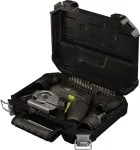 Goobay 77817 4-in-1 mini akumuliatorinis atsuktuvų rinkinys, 35 dalių, pistoleto formos, su 4 priedais