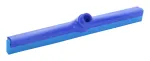 Haug B&uuml;rsten FC87962 mėlyna plastikinė grindų &scaron;luostė su guminiu valytuvu, 42 cm