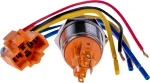JOY-IT BUTTON22B-M-GR Momentinis mygtukas, 22 mm, 250 V AC 7 A, 1 NO, IP67, IK10, žalias