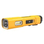 DEWALT BD-DCL183 LED žibintuvėlis 1300 liumenų, IPX4 apsauga nuo purslų, aviacinio aliuminio korpusas, juodas