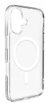 PURO Cover apsauginis dėklas Apple iPhone 17, permatomas baltas, suderinamas su MagSafe