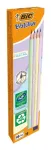 BIC Evolution PASTEL grafitiniai pie&scaron;tukai HB 2 mm, įvairių pastelinių spalvų, 12 vnt. 518307