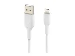 Belkin PVC USB-A į Lightning 2m Baltas