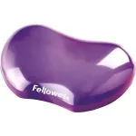 Pelės kilimėlis su rie&scaron;o atrama, violetinis 91477-72 FELLOWES