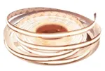 LED lempa OLLO FCOB320NW 8W 12V &mdash; 320 mm COB skydelis, neutrali balta