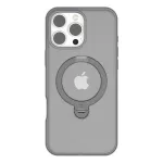 Dėklas telefonui Torras UPRO OSTAND SPIN SERIES, skirtas iPhone 16 Pro Max, titano pilkos spalvos