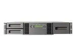 HPE StorageWorks MSL2024 &ndash; juostų biblioteka LTO Ultrium, 2 diskai, 2U, brūk&scaron;ninių kodų skaitytuvas