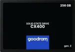 SSD 2,5 colio SATA III Goodram SSDPR-CX400-256-G2 256 GB, 550 MB/s skaitymas, 480 MB/s ra&scaron;ymas