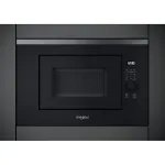 Įmontuojama mikrobangų krosnelė su griliu WHIRLPOOL WMF201G, 800 W, 20 L, nerūdijantis plienas/juoda