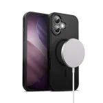 Crong Hybrid Frost MAG Cover Case iPhone 17 &ndash; Frosted Black