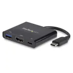 StarTech.com USB-C multiport adapteris su HDMI, USB 3.0 prievadu, 60W PD, juodas