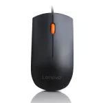 Lenovo 300 GX30M39704 optinė pelė su laidu, universali, USB Type-A, 1600 DPI, 3 mygtukai, juoda