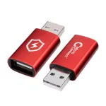 Microconnect MC-AAADAP-SC USB-A lyties keitiklis raudonas