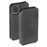Krusell Broby PhoneWallet dėklas-piniginė, skirta iPhone 11 Pro Max, Stone spalvos