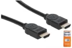 HDMI kabelis vyri&scaron;kas-į-vyri&scaron;ką Manhattan HDMM2MP 1,8 m juodas