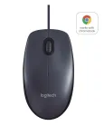 LOGITECH Pelė B100 - Optinė - Juoda