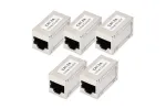 Digitus CAT 6A moduliniai jungtuvai ekranuoti 5 vnt. RJ-45 auksuoti kontaktai