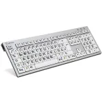 Logickeyboard LKB-LPRNTBW-AJPU-DE Office USB QWERTZ Voki&scaron;kas Daugiaspalvis