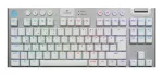 Logitech G G915 X LIGHTSPEED belaidė mechaninė klaviatūra, QWERTY US International, balta