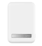 Ne&scaron;iojamas belaidis įkroviklis Belkin BoostCharge Pro 15W, 10 000 mAh, baltas