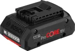 Bosch ProCORE18V 4,0 Ah Professional maitinimo elementas, juodas / raudonas