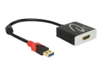 Vaizdo kabelio adapteris DeLOCK 62736 USB Type-A į HDMI 0,2 m Juodas