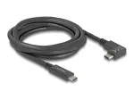 DeLOCK USB kabelis USB Type-C vyri&scaron;kas į USB Type-C vyri&scaron;kas kampuotas 2m 5Gbps 4K PD 60W